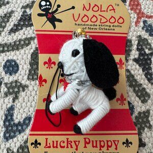 Set of 4 Watchover & NOLA Voodoo String Dolls – Unique & Collectible Keychains!